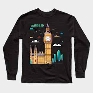 Big Ben in Madrid Long Sleeve T-Shirt